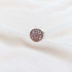 Inel MARIMEA 18  mm diametru - cu pietre zirconiu