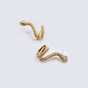 Cercei Snake sarpe - Ear Cuff