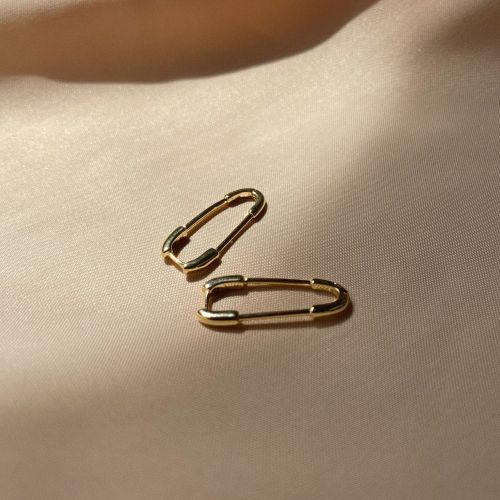 Cercei Ac siguranta - tija din argint