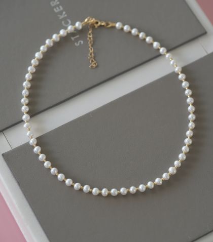 ARGINT 925 Colier perle cultura