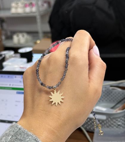 ARGINT 925 - Colier soare