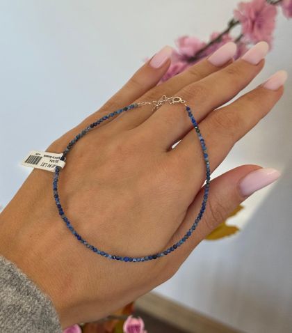 ARGINT 925 - Bratara lapis lazuli 