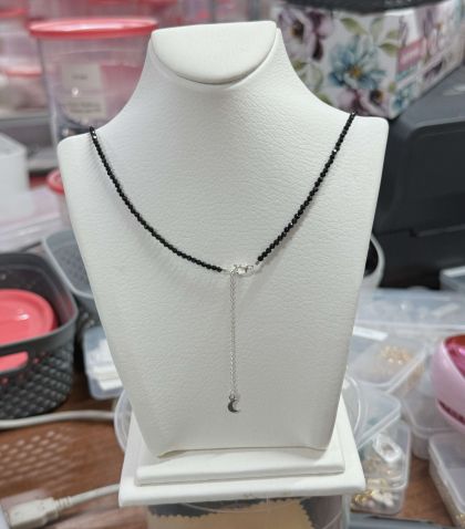 ARGINT 925 - Colier spinel si diferite pandantive la alegere