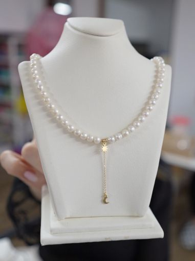 ARGINT 925 COLIER - soare si luna