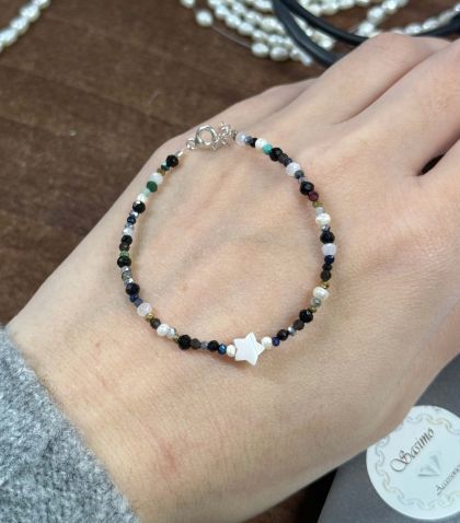 ARGINT 925 - Bratara stea