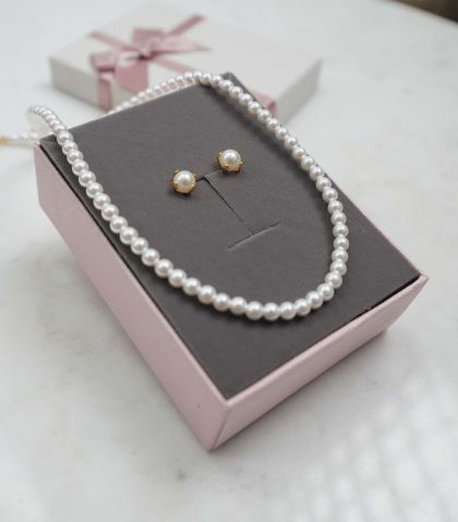 Set colier + cercei + cutie