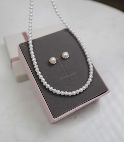 Set colier + cercei + cutie