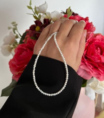 ARGINT 925 - Colier perle de cultura 