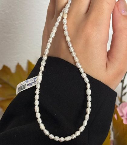 ARGINT 925 - Colier perle de cultura 