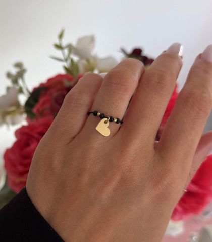 ARGINT 925 Inel snur inima