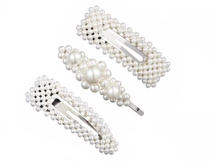 Clame si agrafe perle - SET 3