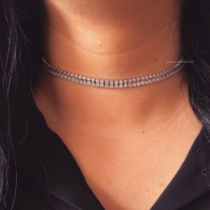 Colier cu pietre zirconiu - REGLABIL