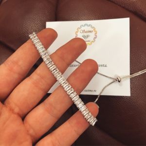 Colier cu pietre zirconiu - REGLABIL