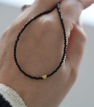 ARGINT 925 Colier cristal spinel