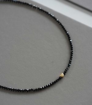 ARGINT 925 Colier cristal spinel