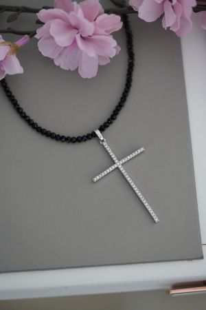 Colier cruce - HANDMADE