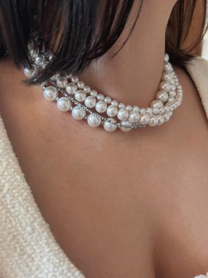 Colier perle Stil - HANDMADE 