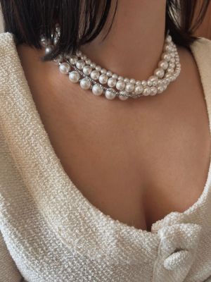 Colier perle Stil - HANDMADE 