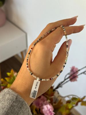 ARGINT 925 - Colier mix margele