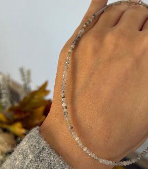 ARGINT 925 - Colier labradorit