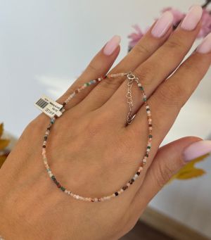 ARGINT 925 - Bratara colorata 