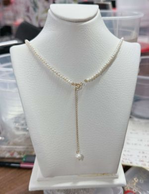 ARGINT 925 Colier perle cultura 