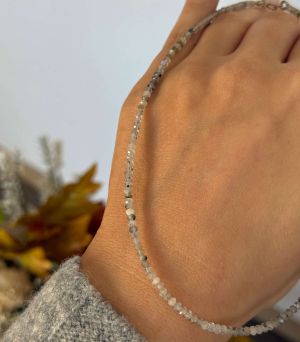 ARGINT 925 - Colier labradorit