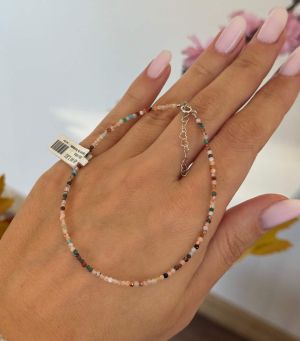 ARGINT 925 - Bratara colorata 