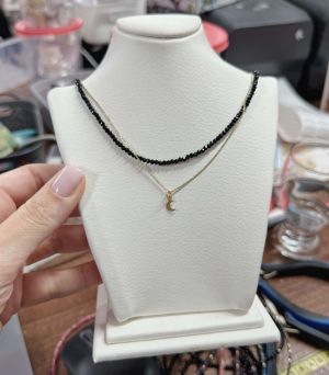 ARGINT 925 Colier spinel 