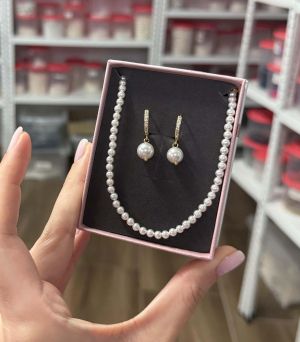 Set colier + cercei + cutie