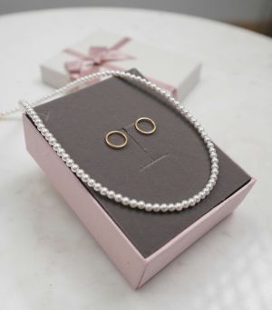 Set colier + cercei + cutie