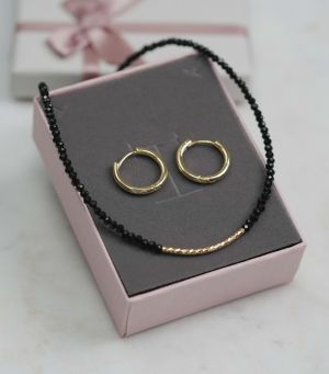 Set colier + cercei + cutie 