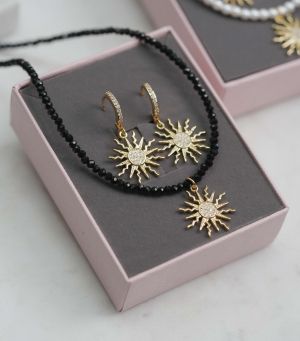 Set colier + cercei + cutie