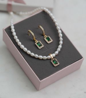 Set colier + cercei + cutie