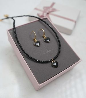 Set colier + cercei + cutie 