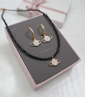 Set colier + cercei + cutie 