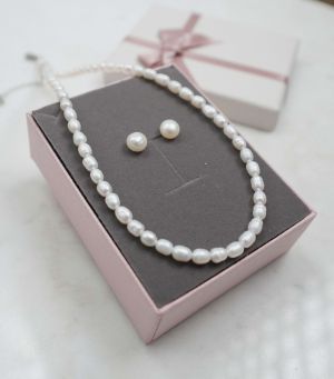 Set colier + cercei + cutie