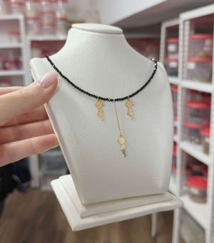 ARGINT 925 Colier spinel 3 copii