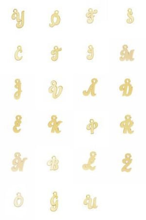 ARGINT 925 - Bratara snur spinel si initiala