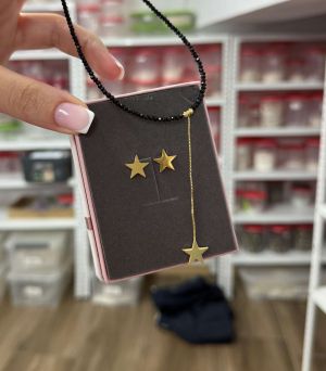 Set colier + cercei + cutie