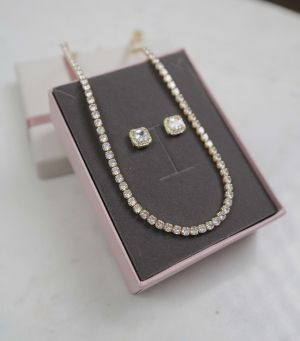 Set colier + cercei + cutie