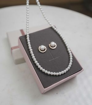 Set colier + cercei + cutie