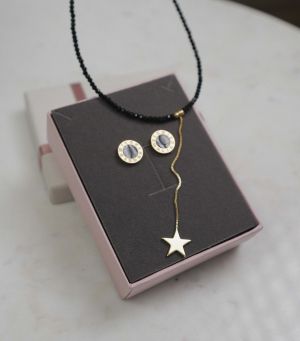 Set colier + cercei + cutie