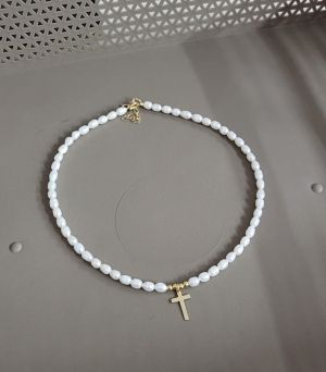 ARGINT 925 - Colier cruce 