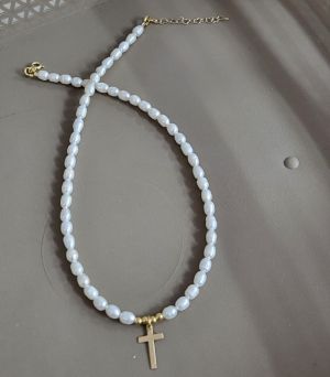 ARGINT 925 - Colier cruce 