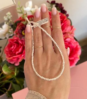 ARGINT 925 Colier perla de cultura