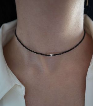 ARGINT 925 Colier inima