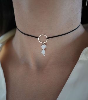 ARGINT 925 Colier snur fetita/baietel