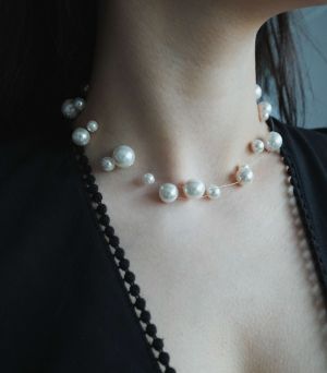 ARGINT 925 Colier perle