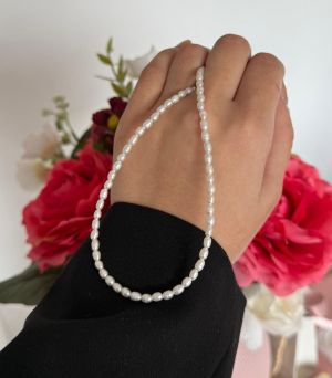 ARGINT 925 - Colier perle de cultura 